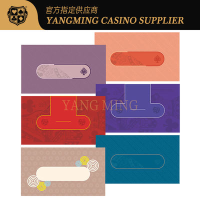 Quality Premium 9-Player Texas Hold'em Table Cover - Bespoke Waterproof Cloth For Casino Game factory