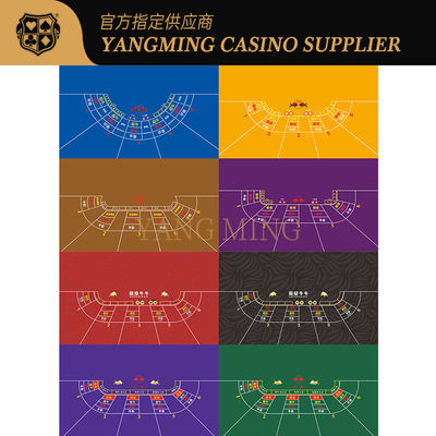 Qualità Custom Design Casino Roulette Layout On Waterproof Table Cover For Casino Game fabbrica