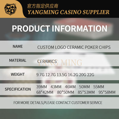 Qualidade Custom Ceramic Casino Chips – Professional Poker & Gaming Chips For Casino Game fábrica