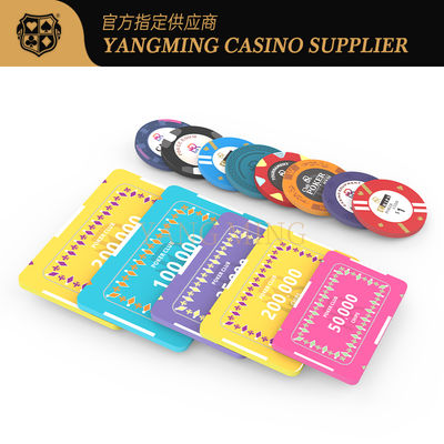 Quality High-End Ceramic Poker Chips – Fully Customizable Casino Supplies For Casino Game factory