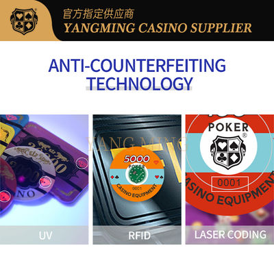 High-End Acrylic Poker Chips – Fully Customizable Casino Supplies For Casino Game