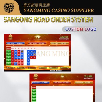 Calidad Professional Manufacturer Of Casino Baccarat Sangong Game Roadmap Systems fábrica