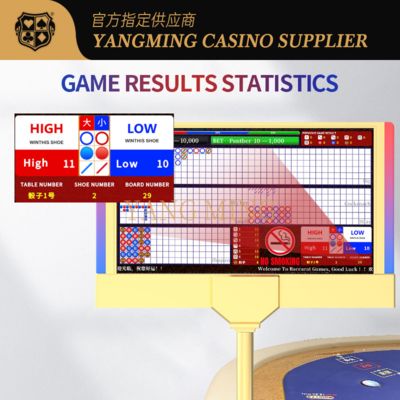 Qualità New Upgraded Customizable Sic Bo Big/Small Roadmap System For Casinos Game fabbrica