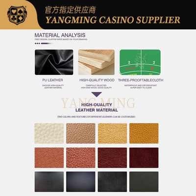 Qualität Customizable Roulette Table – Premium Casino-Grade Gaming Table For Sale Fabrik