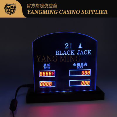 Kualitas Diimpor Akrilik Ukiran Black Jack Casino Judi Chips Untuk Kasino Poker Game pabrik