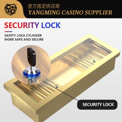 Qualità Vassoio per fiches da poker con chiusura a caldo per accessori da gioco di casinò Baccarat Poker fabbrica