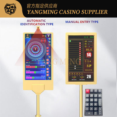 Electronic Interface For International Standard Casino Roulette Poker Table System