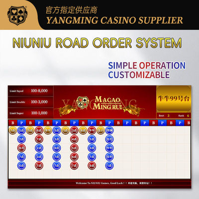 NiuNiu Smart Roadmap Display System For Real-Time Trend Tracking And Casino Table Analytics