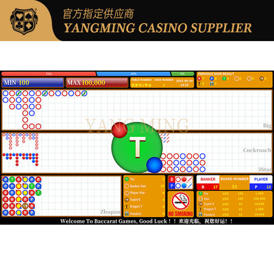 Kwaliteit Baccarat V1 Casino Game System — Standaard, Aanpasbaar Voor Pokertafels fabriek