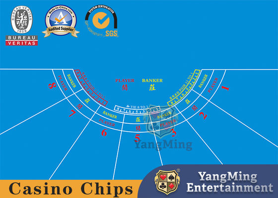 Chất lượng 7 người chơi Bố trí bảng Roulette với dịch vụ in tùy chỉnh cá nhân nhà máy