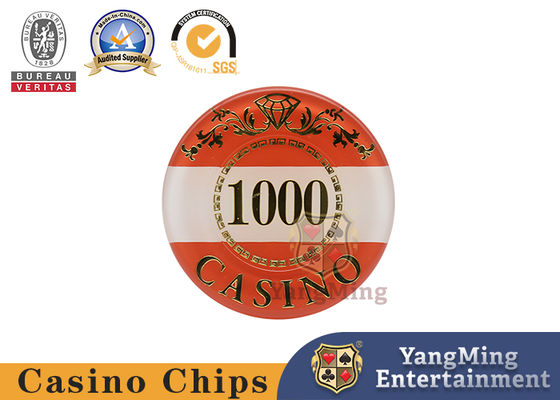 Qualité Le tisonnier numéroté par style Chip Set Bright Color With de casino a adapté le logo aux besoins du client d'impression usine