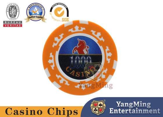 760Pcs Professional Custom Design Die Stamp Iron Material Shiny Gold Plating Epoxy Poker Chip Set Manufacturer