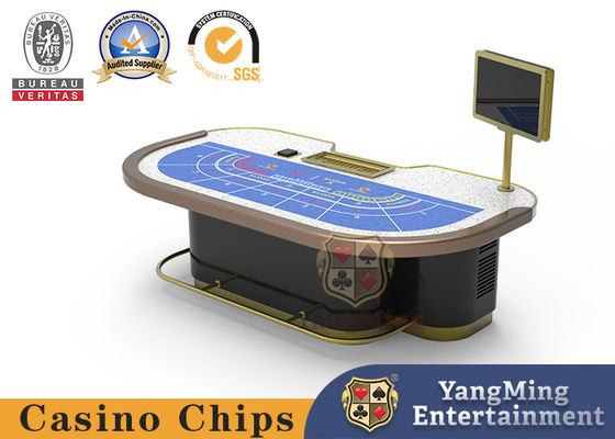 Качество Макао Галактика многофункциональный роскошный покер стол 9 игроков казино развлекательный игровой стол фабрика