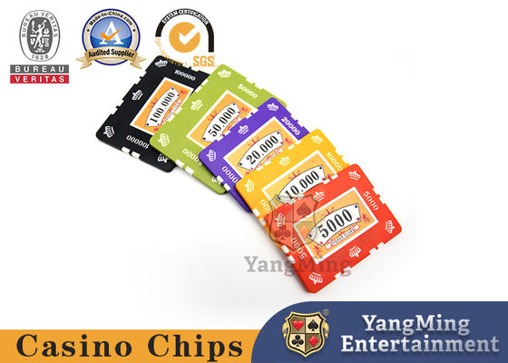 760pcs Clay Electronic Gambling Poker Custom Printed Poker Chips Ultimate Crown Stickers Casino RFID Chips for Sale