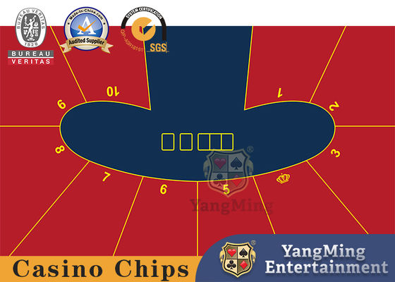 Jakość Niestandardowy układ stołu pokerowego Texas Hold'em Casino fabryka