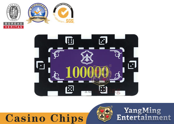 الجودة 760pcs 14g ABS الحديد الأساسية المخصصة الأمريكية كازينو كازينو بوكر رقاقة مجموعة حبر الشاشة الحريرية البرنز مصنع
