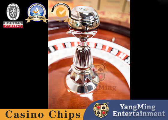 Qualità Bordo della ruota di roulette di legno solido 80CM del tavolo verde del casinò con la certificazione dello SGS fabbrica