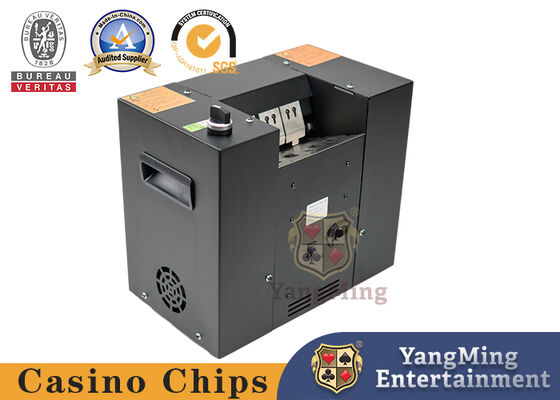 Automatic Black Color Metal Casino Playing Cards Shredder Poker Cards Discarded License Machine