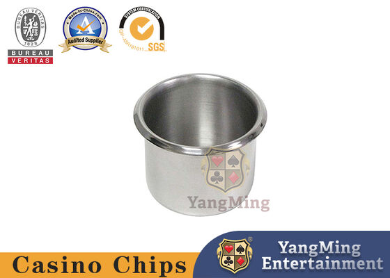 Calidad Taza de la tabla de la ruleta del ABS de Texas Poker Customize Clay Iron del bacará de los accesorios del juego del casino del tenedor del agua fábrica