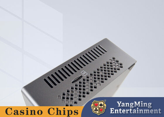 Jakość Międzynarodowy System Stołu Baccarat Custom Luxury Company Host Black Metal fabryka