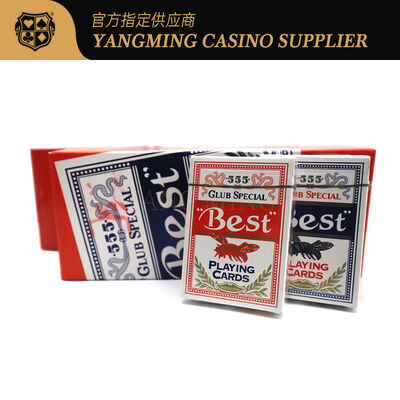 Jakość Najlepsze karty do pokera 555 Casino dedykowane do gry w Texas Holdem, Baccarat i gry hazardowe fabryka