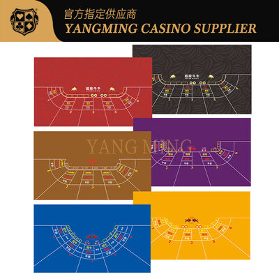 Qualité Nappe de poker Niuniu imperméable conçue pour les jeux de casino usine