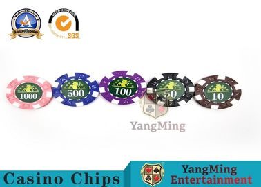 Professional Casino 760 Custom Deluxe Poker Chip Set With Aluminum Alloy Case
