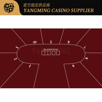 Quality Custom Printed Texas Hold'em Table Cover - Waterproof & Premium Support Customization factory