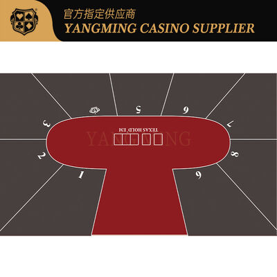 Chất lượng Khăn trải bàn Poker Texas Hold'em tùy chỉnh Chống thấm nước Chất liệu thân thiện với môi trường nhà máy