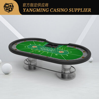 গুণ কাস্টম টেক্সাস হোল্ডেম পোকার টেবিল প্রিমিয়াম ক্যাসিনো গ্রেড গেমিং পৃষ্ঠ কারখানা