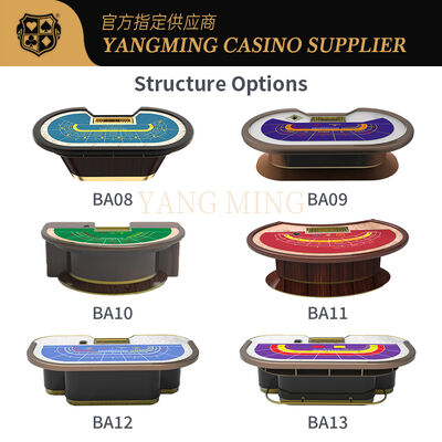 Qualità Tavolo da baccarat personalizzato di lusso Tavolo da gioco da casinò professionale in vendita fabbrica
