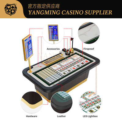الجودة طاولة سيك بو الكهربائية الممتازة لمحبي الكازينو مصنع