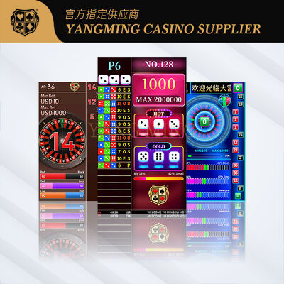 Jakość Spersonalizowany pionowy system oprogramowania stołu do gry w Sicbo w kasynie fabryka