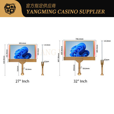Quality Casino Baccarat Dual Display Monitor for Ultimate Gaming Experience factory
