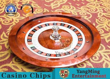32" Professional Casino Roulette Wheel And Board Grade Wood + Aluminum Material
