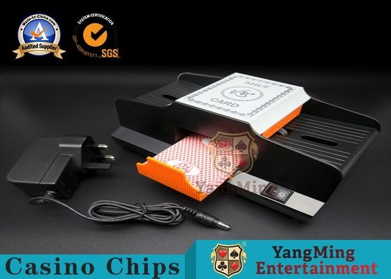Jakość Zwykłe karty do gry w 2 talie Casino Poker Shuffler / Automatic Card Shuffler fabryka