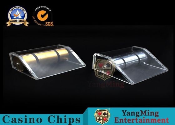 Qualität transparenter Acrylkarten-Schuh des kasino-1.2kg mit ausgezeichnetem hellem Getriebe Fabrik