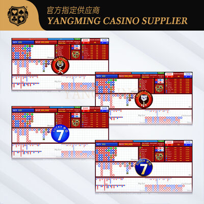 Quality Intelligent LED Baccarat Scoreboard Linked With Card Dealer For Casino Table factory