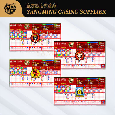 Quality Baccarat Game Main Road Map System for Casino Table V2 factory