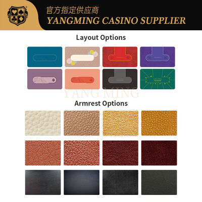 Quality Professional Reinforced Hardwood Texas Holdem Poker Table For Casino Use factory