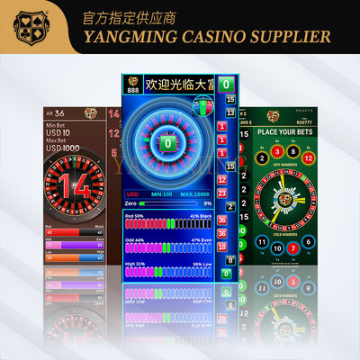 Quality Manual Roulette Software System V1 Matching Casino Roulette Table factory