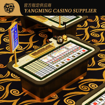 Quality Professional Standard Sicbo Poker Table For Casino-Grade Gaming Table factory