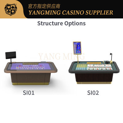 Quality Professional Standard Sicbo Poker Table For Casino-Grade Gaming Table factory