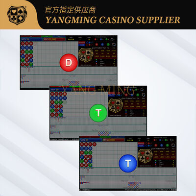 Quality Casino Baccarat Dragon Tiger Large Bead Edition Software System factory