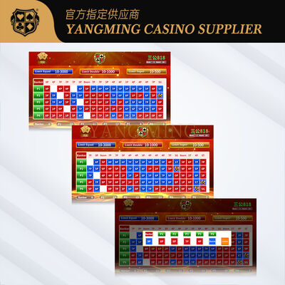 Quality Sangong Game Casino Software System for Casino Poker Table Came factory