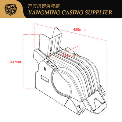 Quality Intelligent 8-Deck Card Shuffler For Baccarat And Poker Tables factory