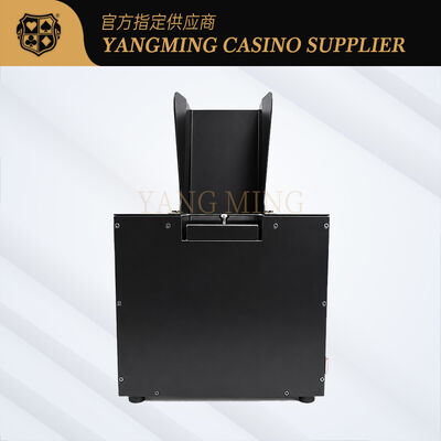 Quality Black Metal Poker Card Shredder Machine with Single Port Feed  factory