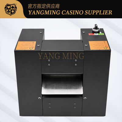 Quality Professional Casino Playing Card Destroying Machine with Double Feeding Slots factory