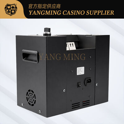Quality Professional Casino Playing Card Destroying Machine with Double Feeding Slots factory