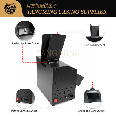 Quality Security Card Shredder For Casino factory